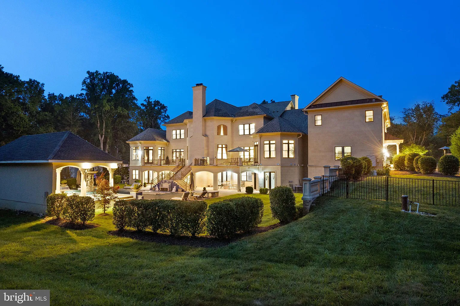 Interior of the private residence
