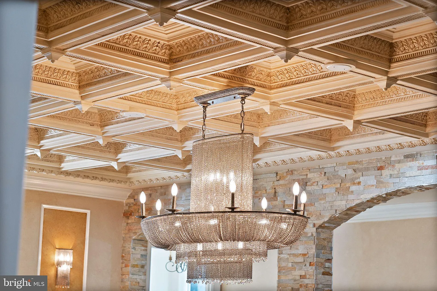 Interior of the private residence