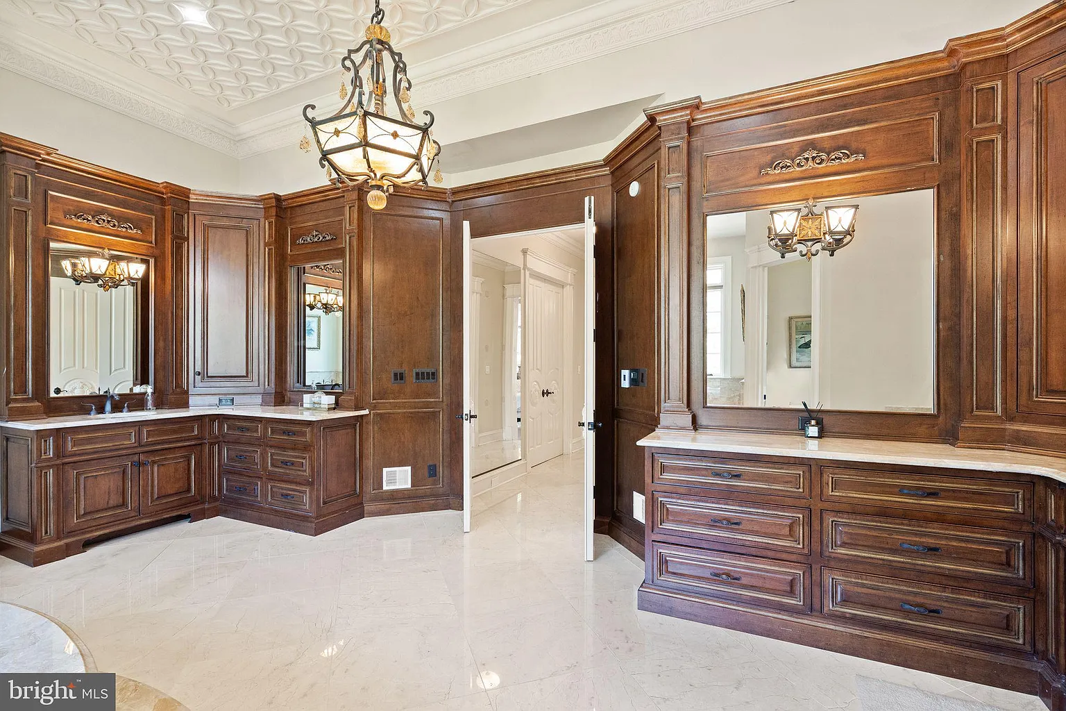 Interior of the private residence